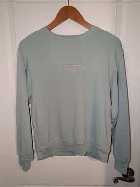 ⭐3 For $20⭐ We Are The Monsters Light Sage Kids Crewneck Sweater
